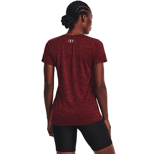 Image of Under Armour Womens Tech V-Neck Twist Short-Sleeve T-Shirt