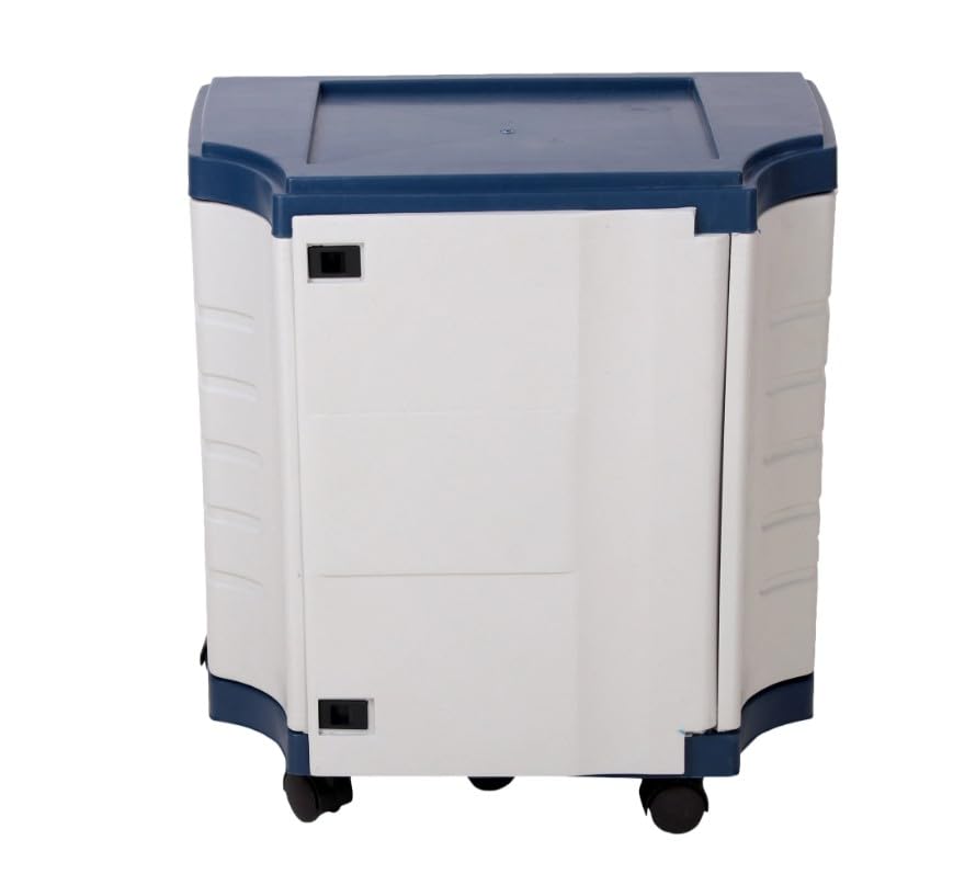 BOLIDE Heavy-Duty Inverter Trolley Stand with Wheels | Rust-Proof Base Trolley for Inverter and Battery (Blue, White)-picture-19