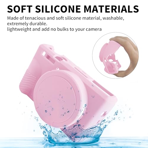 Funda de Silicona Rosa para Canon G7X Mark III - Fernando Cortés