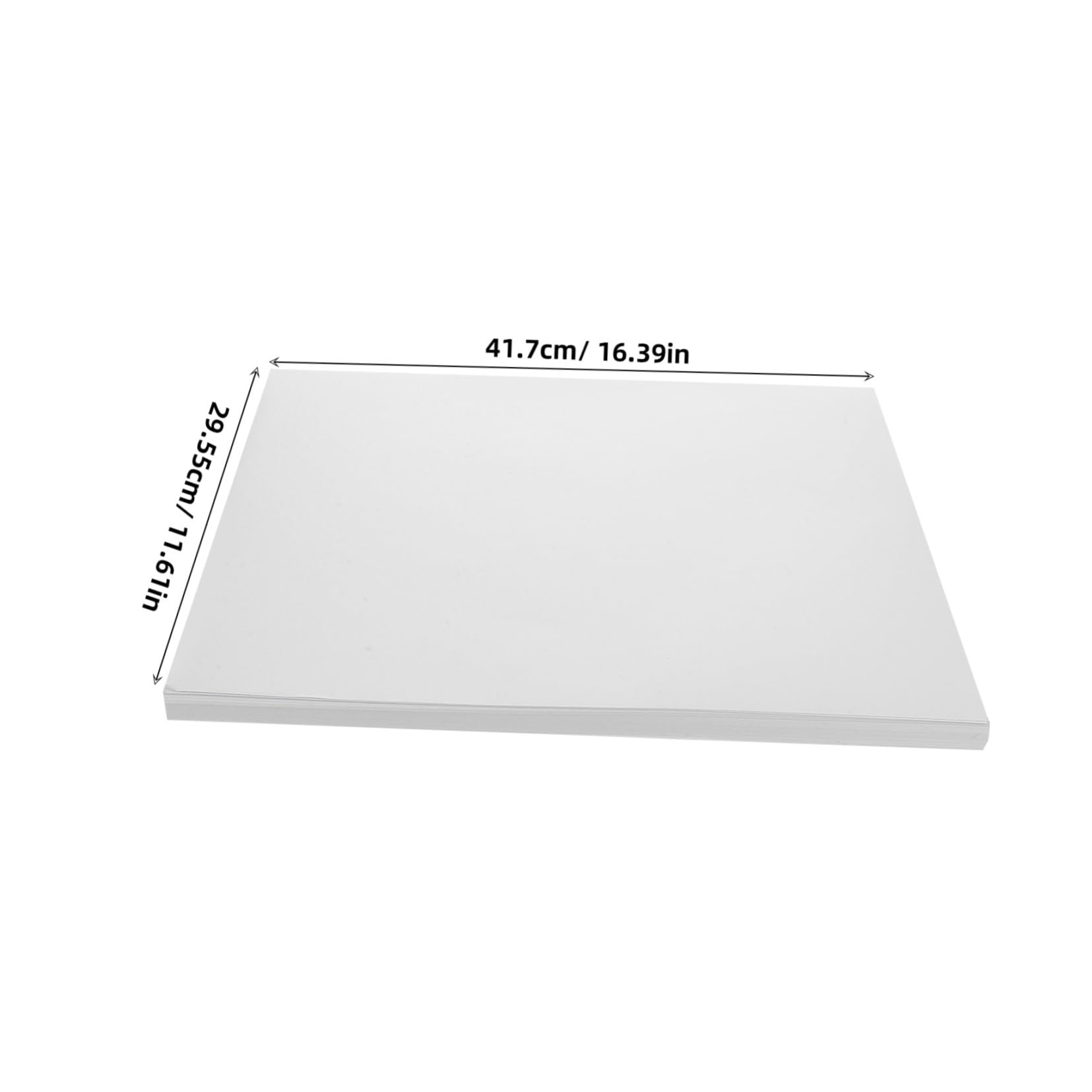 Homoyoyo 100 Blatt Weißes Zeichenpapier für Architekten und Künstler Papier zum Zeichnen und Skizzieren Tragbar Reißfest