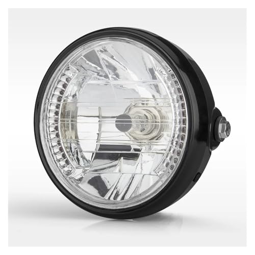 Phare universel moto 7 pouces H4 35W LED clignotant 12V pour cruiser