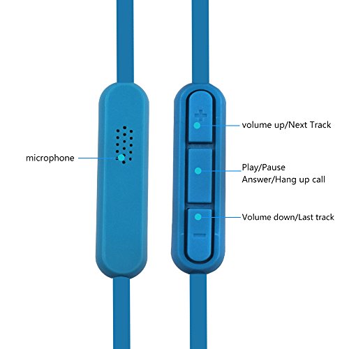 Replacement Audio Cable Inline Mic/Remote Control Cord Compatible With Bose Quietcomfort 25/35/Qc25/Qc35 Bose Oe2/Oe2I/Ae2 Headphones (Blue) #TOP1