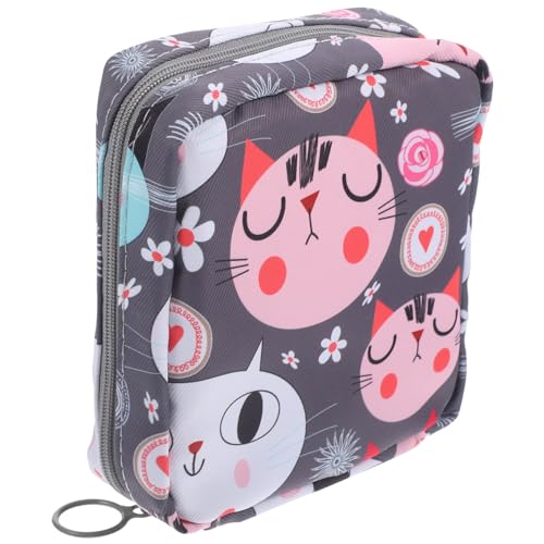 Beaupretty Bolsa de Almacenamiento de Compresas Sanitarias Contenedor Portable para Menstruación Organizador de Accesorios Femeninos para y