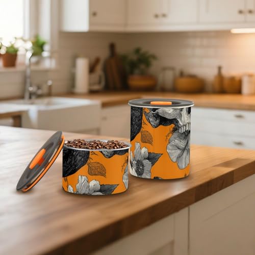Contenedor Hermético para Café Acero Inoxidable 500ml miniatura 7
