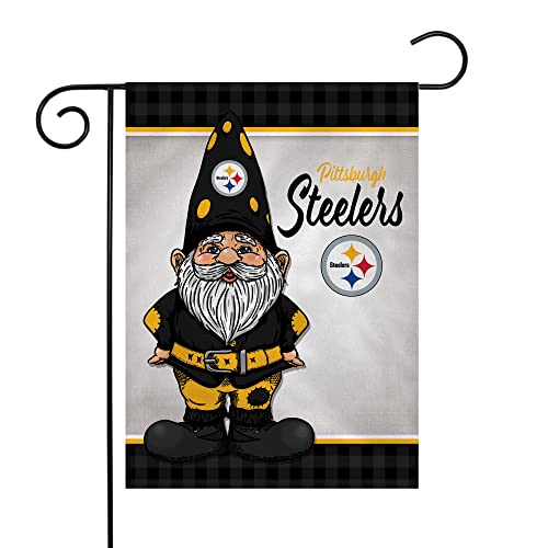 Rico Industries NFL Football Pittsburgh Steelers Gnome Spring 13