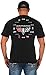 JH Design Men's Chevy Camaro Collage T-Shirt Short Sleeve Crew Neck Shirt (X-Large, Black)