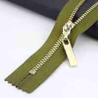 5 Stück Metall-Reißverschlüsse 15-30cm - Geschlossen Ende Für Jacken & Taschen