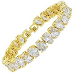 Yellow Gold - White CZ