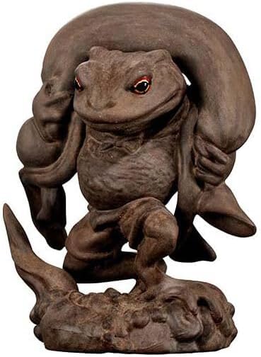 最終値下げ　風神雷神像(アメフクラガエルver.)　カエル　フィギュア 1回500円全4種！カエルの風神雷神像 開封レビュー【ガチャガチャ