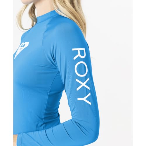 Image of Roxy Women's Long Sleeve Compression Fit Rashguard UPF 50+ Quick Dry Recycled Swim Shirt