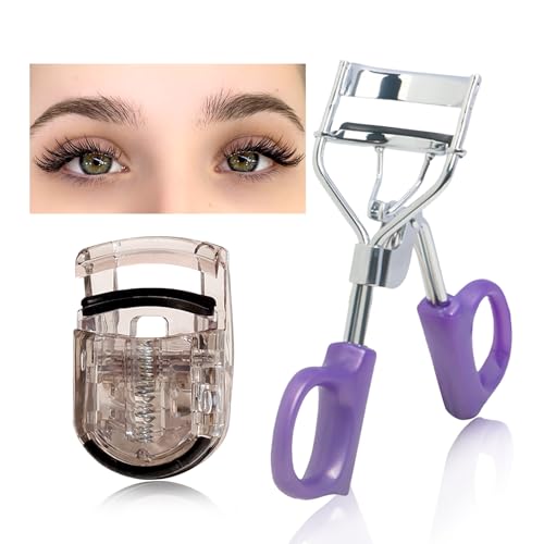 Recourbe-cils lot de 2 ergonomiques pour rehausser et courber toutes les formes d'yeux