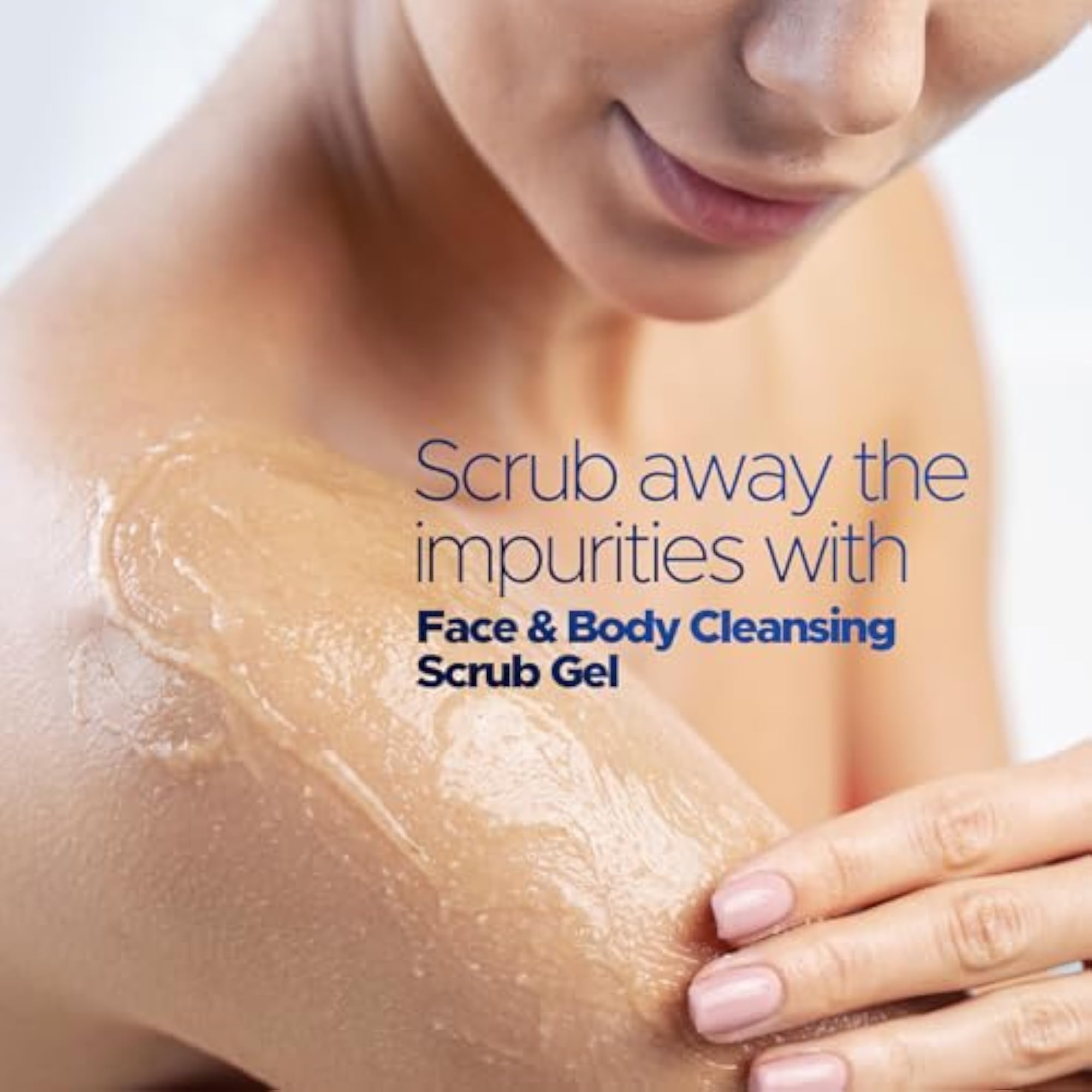 Face & Body Cleansing Scrub Gel, Dead Skin Remover