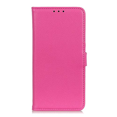 Nicelin Case for iPhone 14 Pro Max, PU Leather Wallet Type Magnetic Clasp Flip Wallet Case [A8-004#] (Rose)