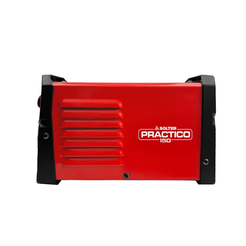 Solter PRACTICO 150 LD – Inverter de Soldadura MMA/LIFT TIG 150A (20%) | Compacto y Ligero | 220V | Electrodos Ø2,5/3,2mm | Equipo Profesional con Protección Térmica y Ventilación Forzada