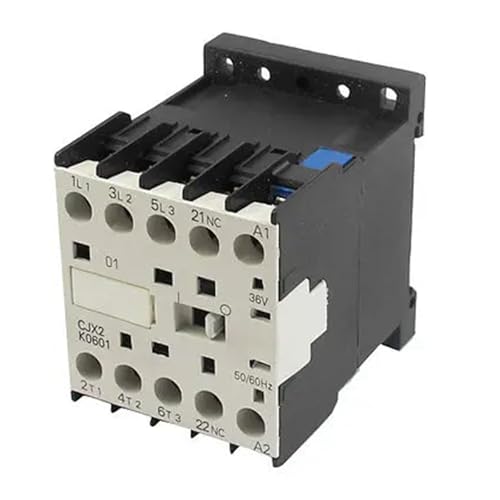 CJX2-K0601 bobine 36V contacteur rail 35mm pour circuit triphasé 6A 3P