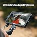 VILTROX DC-A1 2800nit Video Field Monitor, 7 Inch Touchscreen 60Hz 4K Camera External Monitor with Cooling Fans, 1920x1080 DSLR Monitor 4K HDMI in/Out, 170° Wide Angle
