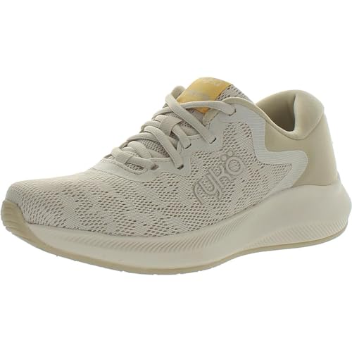 Ryka Womens Frenzy Lace-Up Mesh Running & Training Shoes Beige 11 Wide (C,D,W)