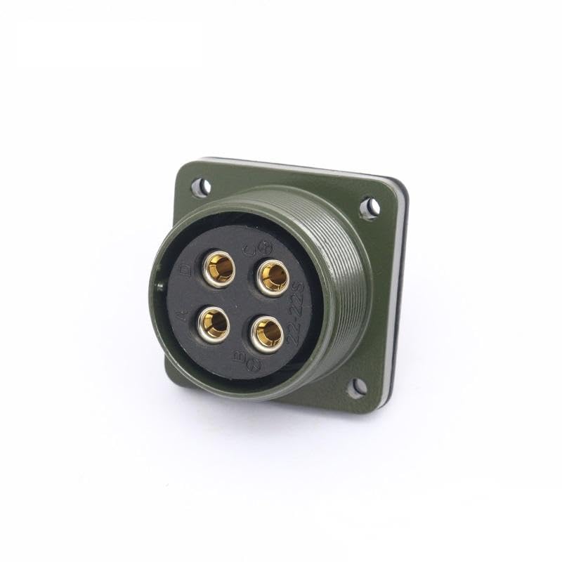 22-22S Sock Hole Aviation Plug Servo Motor Connector US Military Standard