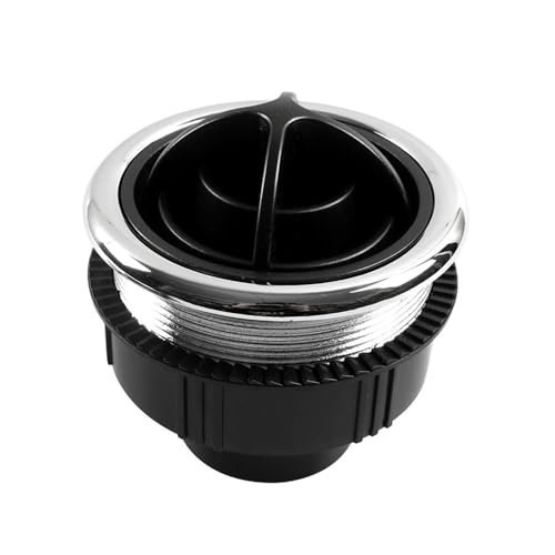 Rejilla de ventilación con deflector roscado para dirigir el aire acondicionado del coche