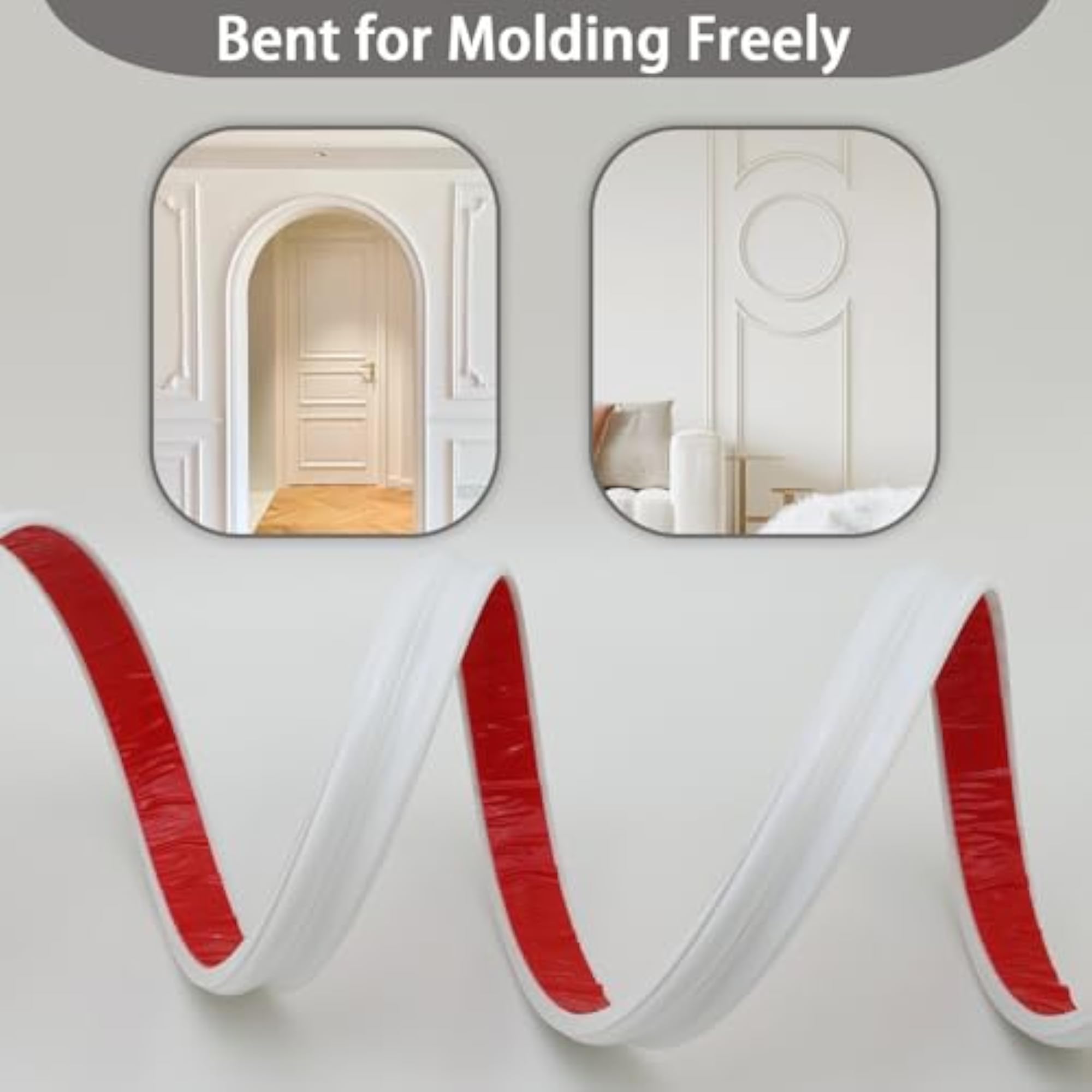 Peel and Stick Wall Molding Finish Trim
