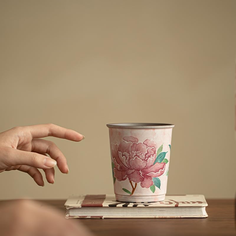 Tea Cup Old Rock Clay Pastel Teacup, Cola, Water, Ceramic Set, Master, Tasting Soaking Container