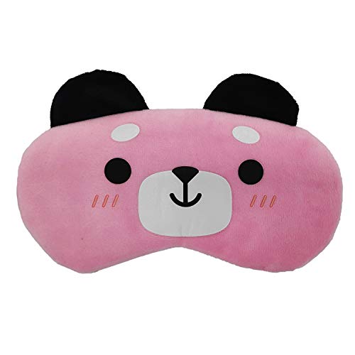 Image of Jenna Eye Mask For Dark Circles, Cooling Eyes, Pain Relief, Redness, Eye Cooling Gel Pad Stretchable For Eye Relaxing, Sleeping Mask (Velvett Panda Pink)