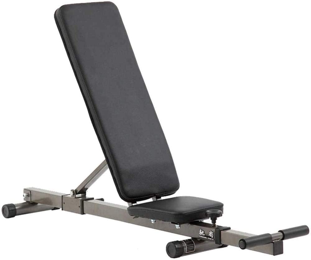 AYCDL Dumbbell Bench Supine Board Home sit-ups Fitness Equipment sit-up Board Abdomen Board Multi-Function Dumbbell Bench,Black-127 * 28 * 18cm