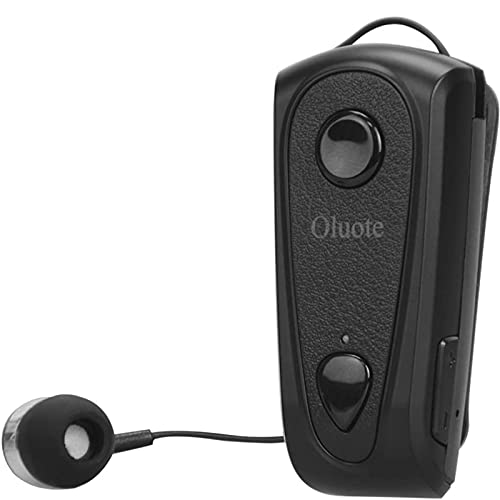 picK-me Bluetooth Business Headset, Wireless Bluetooth Headset Handsfree Headset with Microphone, Bluetooth 4.0, 120 Hours of Standby, Compatible for iPhone Android Mobile Phone (Black)