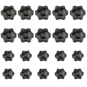 Gtiwung T595 Sternförmige Griffmuttern 20 Stück