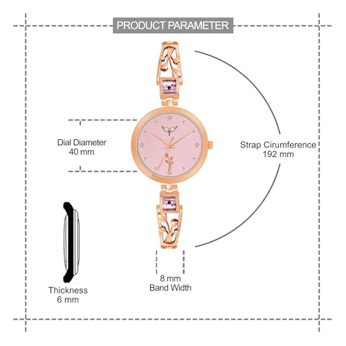 Image of WHITE BIRD Premium Showstopper Quartz Analog Wrist Watch for Women's