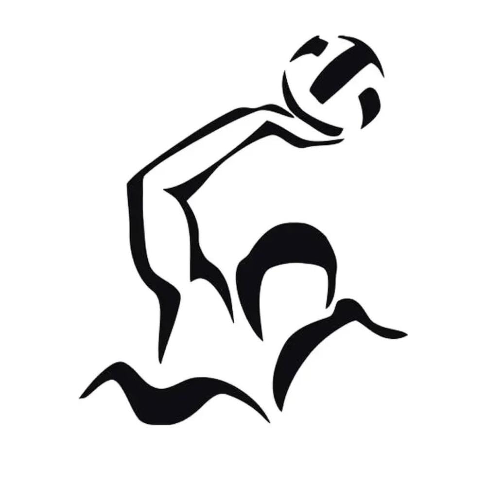 Sport Creative Decoration Car Sticker Body of Car Vinyl Decal(Black)