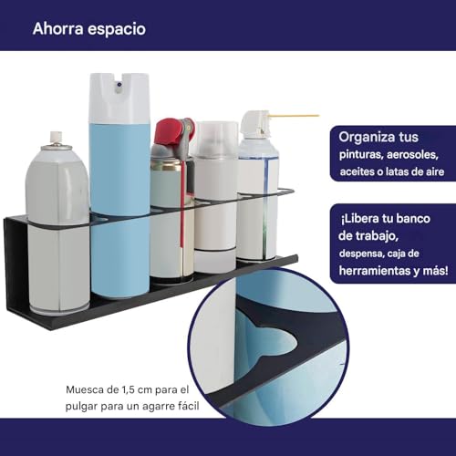 Portatubos de grasa para optimizar el espacio de trabajo en el garaje 7