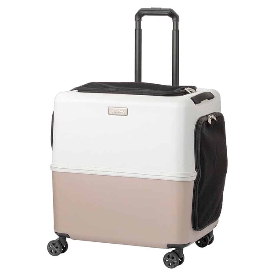 PETiCO ペチコ ペットキャリー Lサイズ ピンク×ホワイト 3001-L Amazon.co.jp: ペットキャリー ペットカート PETiCO ペチコ