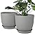 Ferlypote Plant Pots 8 Inch Set of 2