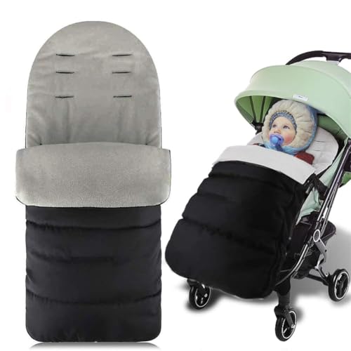 Saco Silla de Paseo,Saco Polar Universal Invierno,Saco Carro Bebe Universal,Saco Carrito Bebe,Saco Capazo para Cochecito,Sacos de Silla de Bebe para bebés de 0 a 3 año,Impermeable Fría