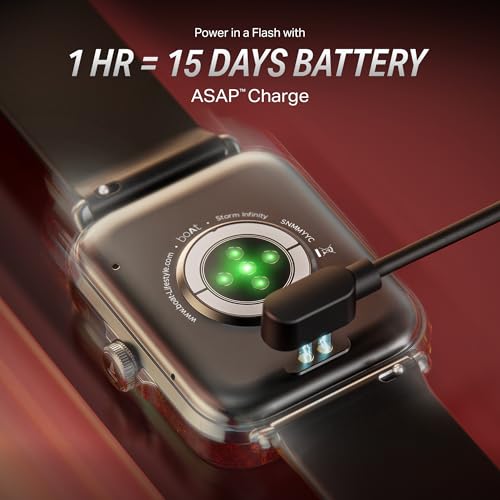 boAt New Launch Storm Infinity w/15 Days Extensive Battery fueled by Huge 550mAh Battery, Fast Charge, 1.83”(4.65cm)HD Display, Functional Crown,... - Image 5