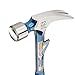 Estwing Hammertooth Hammer - 22 oz Straight Rip Claw with Smooth Face & Shock Reduction Grip - E6-22T, Blue