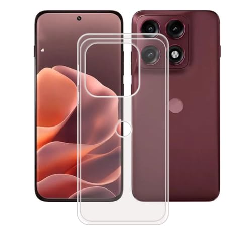 CongJiaLingXi �K�p���� Motorola Edge 70 Pro �p�̃J�o�[ �A�\�t�g�V���R�[��TPU�\�t�g�P�[�X�o���p�[�V�F���v���~�A���ی�P�[�X�����J�o�[ �p�� �K�p���� Motorola Edge 70 Pro (6.78")