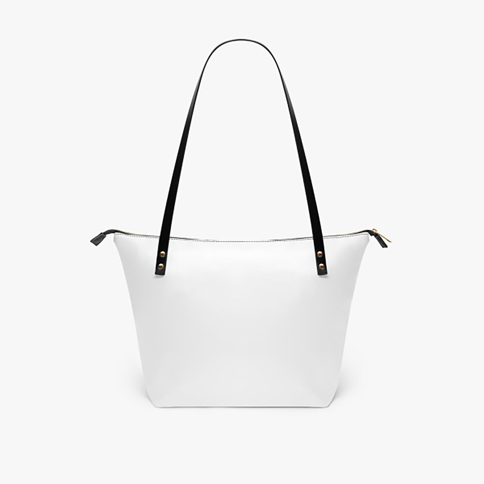 Genérico Bolsa tote de cuero PU con impresión total personalizada