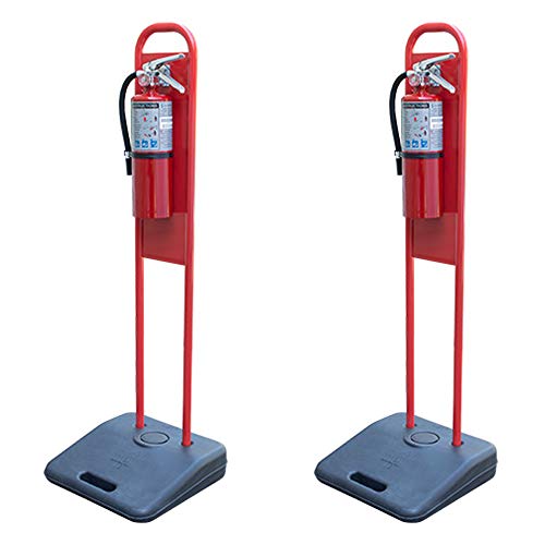 Portable Fire Extinguisher Stands Strike First - NO FIRE EXTINGUISHERS (2 Pack)