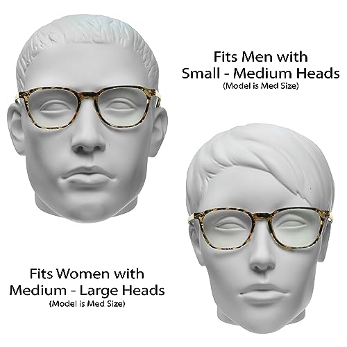 Image of proSPORT Multifocal Progressive 3 Magnifications in 1 Lens No Line Computer Gaming Reading Glasses for Men & Women
