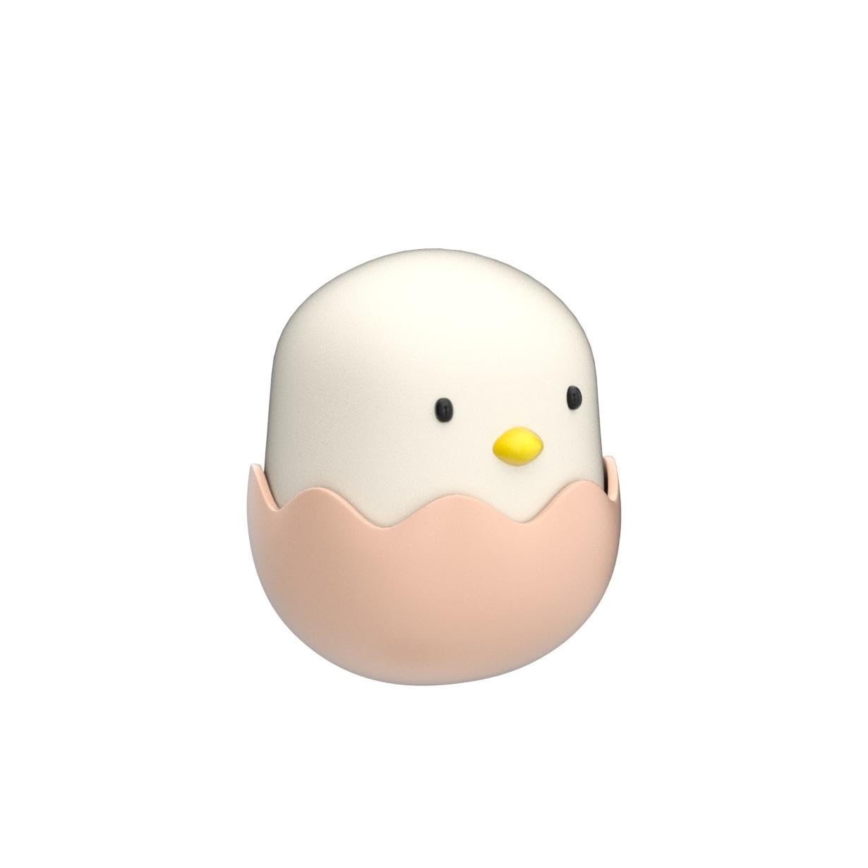 MegaLight Luz nocturna LED niños | Luz nocturna bebé sin piezas pequeñas tragables | Luz lactancia táctil regulable | Lámpara de noche carga USB | Eggy Eggy
