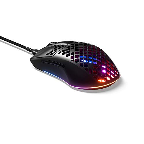Steelseries Aerox 3 - Super Light Gaming Mouse - 8,500 Cpi Truemove Core Optical Sensor - Ultra-Lightweight Water Resistant Design - Universal Usb-C Connectivity (Renewed) #TOP1