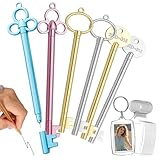 HBSFBH Stylo en Forme de Clé, Lot de 24 stylos à bille en forme de clé, Stylo Gel à Cl...