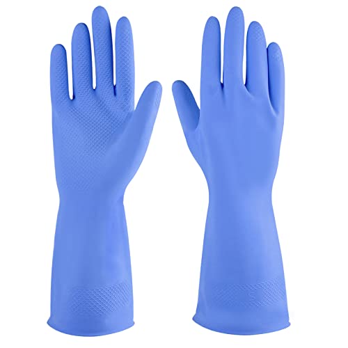 Gants de nettoyage jaunes 3 paires réutilisables, pour lave-vaisselle et cuisine