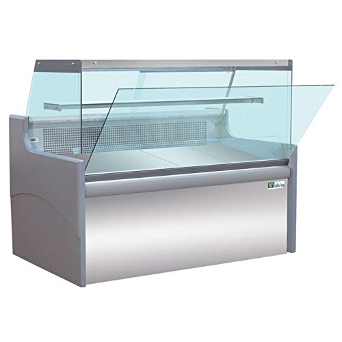 Vetrina Refrigerata Orizzontale di Esposizione - Freddo Ventilato 1280 mm