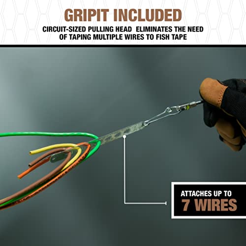 Southwire 67014640 125Ft 1/8In Stainless Steel Fish Tape #TOP4