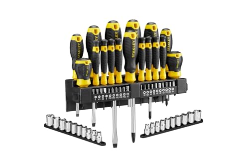 Coffret de vissage STANLEY STHT0 62143 57 pièces Tournevis embouts douilles - vue 4