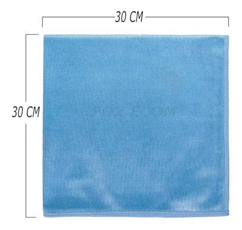Kit 5 unidades de Panos de Microfibra Pano Automotiva limpeza Flanela Anti-risco automóvel moveis ca