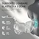 Hbada E3 Pro Ergonomischer Bürostuhl mit 3-Zonen dynamischer Lendenwirbelstütze, Schreibtischstuhl mit 4D verstellbare Kopfstütze, 6D-Armlehnen verstellbar, Schwarz